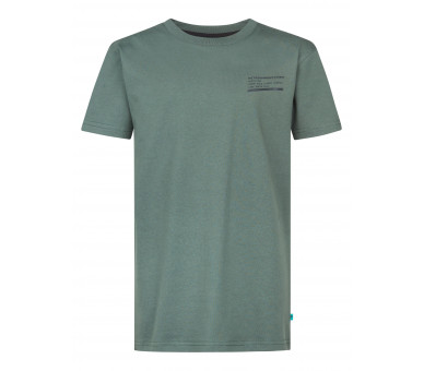 PETROL : Trendy t-shirt km in Classic Print Green
