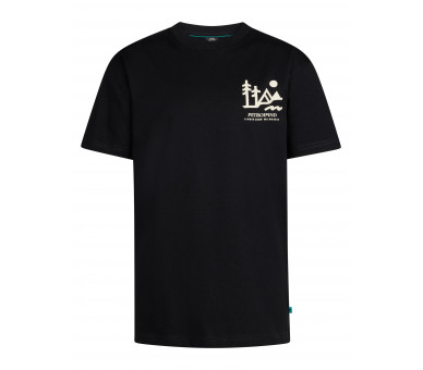PETROL : Trendy t-shirt km in Classic Print Deep B