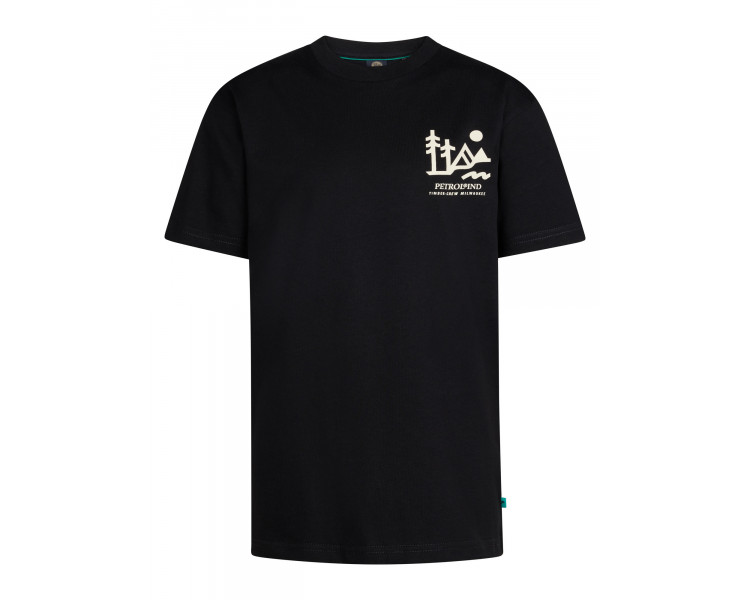 PETROL : Trendy t-shirt km in Classic Print Deep B