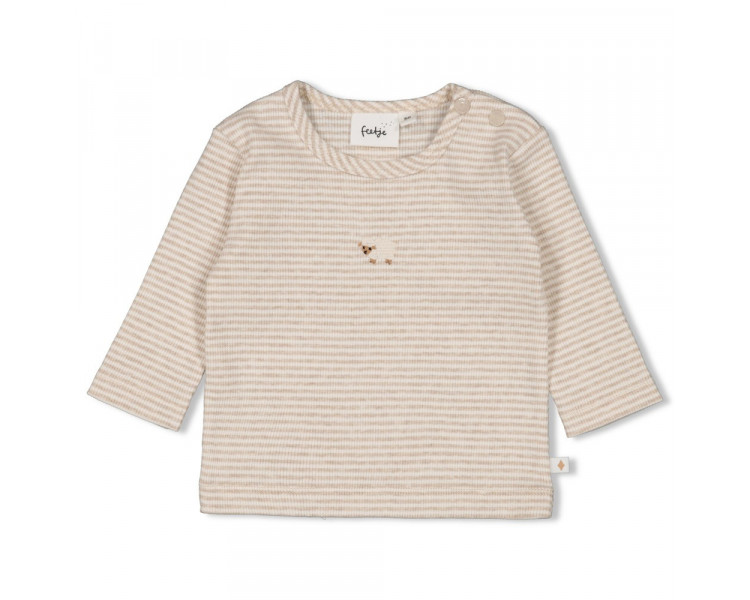 FEETJE : Long sleeve T-shirt rib with streep - Sleepy Sheepy