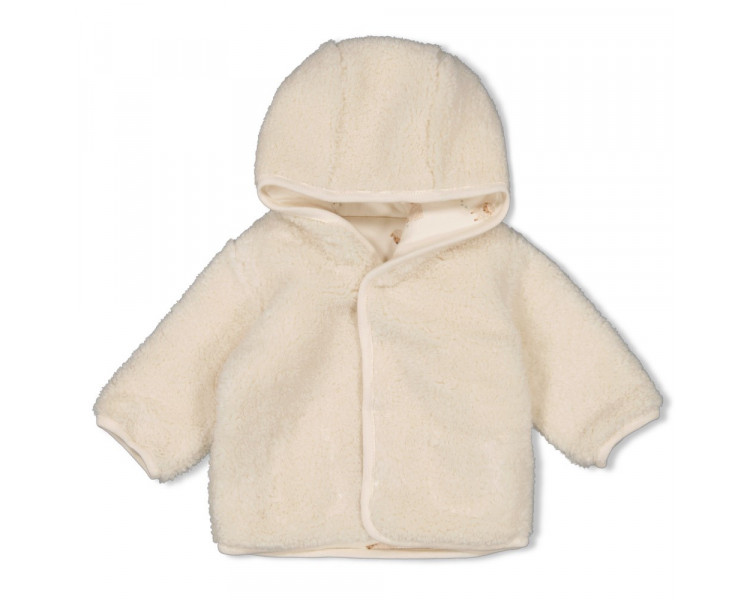 FEETJE : Reversible teddy Jacket with capuchon - Sleepy Sheepy
