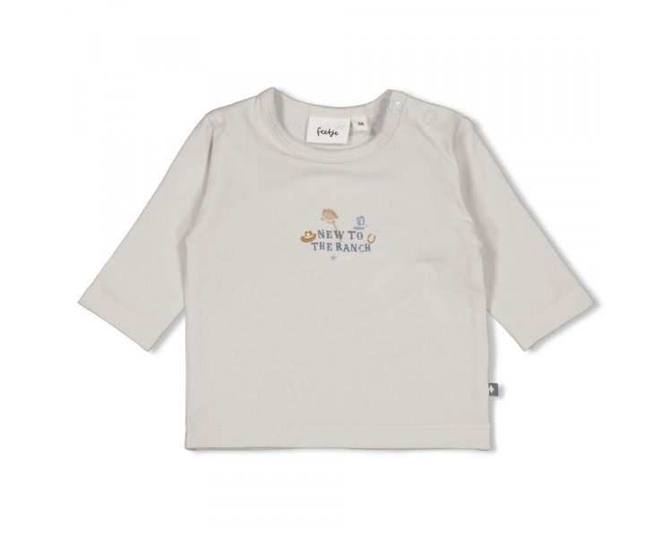 FEETJE : T-shirt à manches longues - Howdy