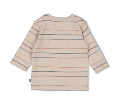 FEETJE : Long sleeve T-shirt streep - Howdy