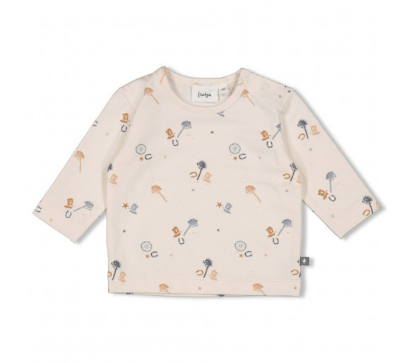 FEETJE : T-shirt à manches longues - Howdy