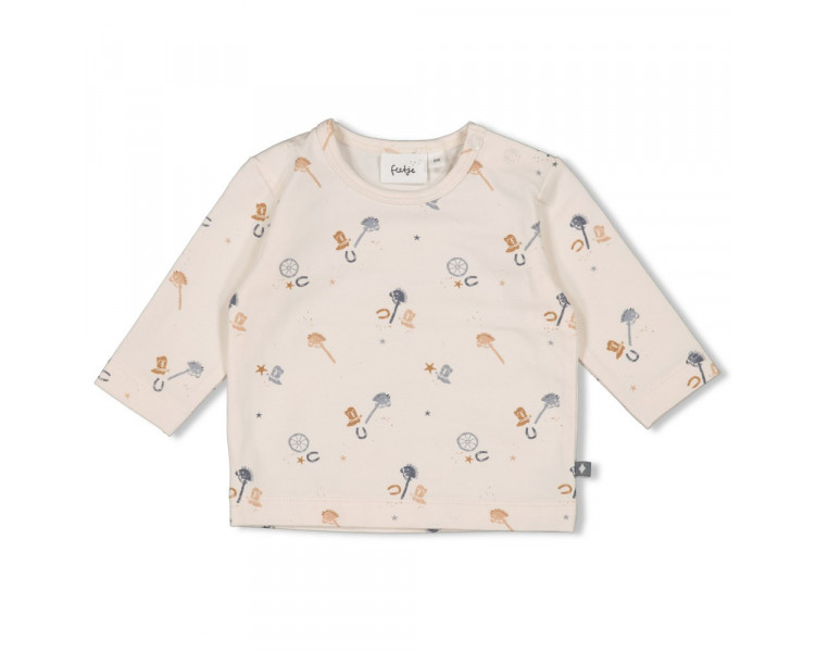 FEETJE : T-shirt à manches longues - Howdy