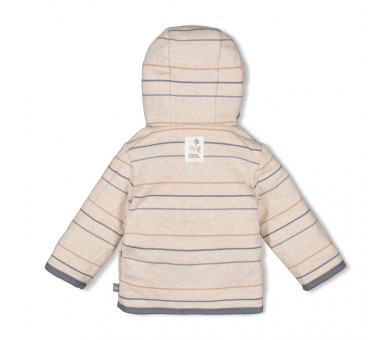 FEETJE : Bouclé Reversible Jacket with capuchon - Howdy