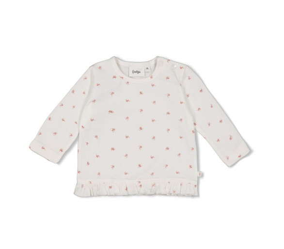 FEETJE : T-shirt à manches longues AOP - Soleil du