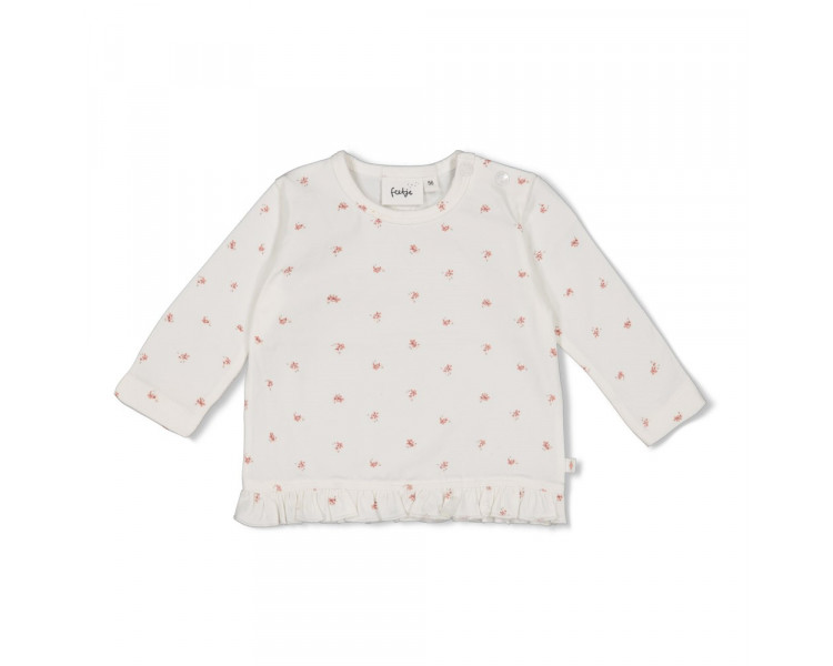 FEETJE : T-shirt à manches longues AOP - Soleil du