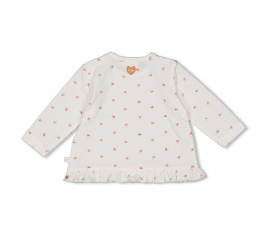 FEETJE : T-shirt à manches longues AOP - Soleil du