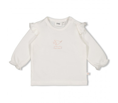 FEETJE : T-shirt à manches longues - Soleil du mat