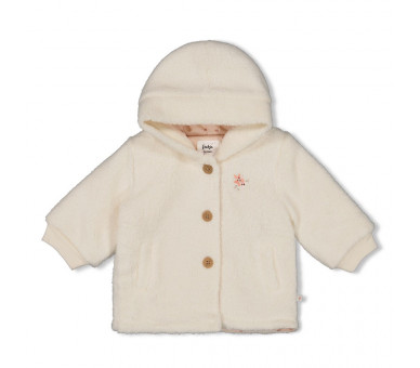 FEETJE : Teddy Jacket with capuchon - Morning Sun