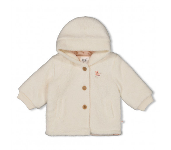 FEETJE : Teddy Jacket with capuchon - Morning Sun