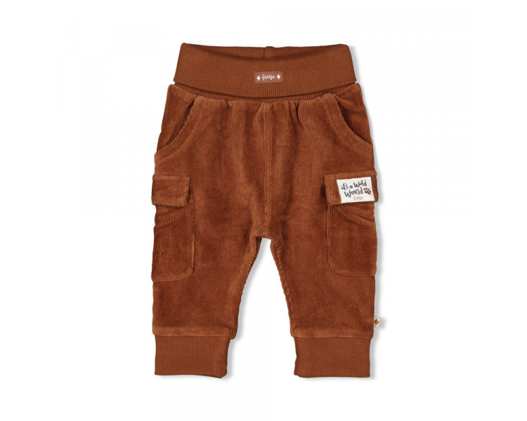 FEETJE : Pair of trousers velours rib - Wild World