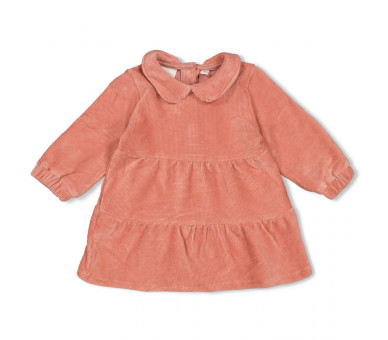 FEETJE : Robe en velour - Woodland Bloom