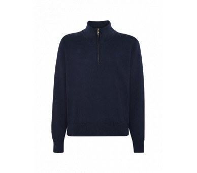 GRUNT : Pull met halve rits