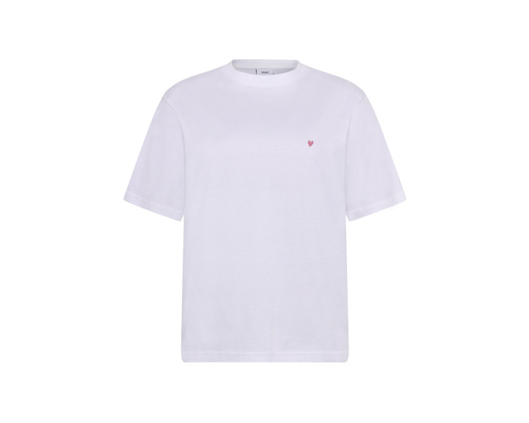 GRUNT : T-shirt met km met print op de rug