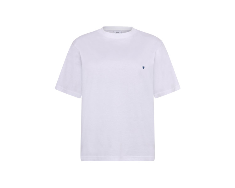 GRUNT : T-shirt met km met print op de rug