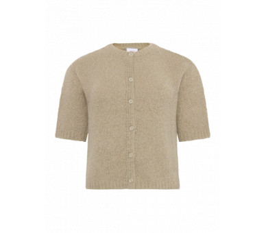 GRUNT : Gebreide vest met korte mouwen