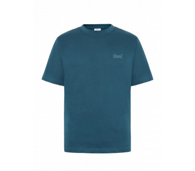 GRUNT : T-shirt met print achteraan