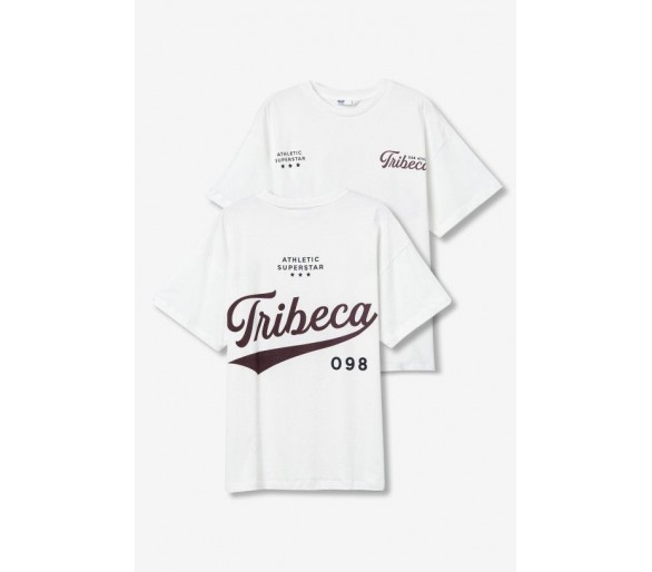 TIFFOSI : Relaxed fit T-shirt with message