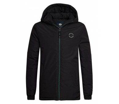 PETROL : Veste matelassée Deep Black