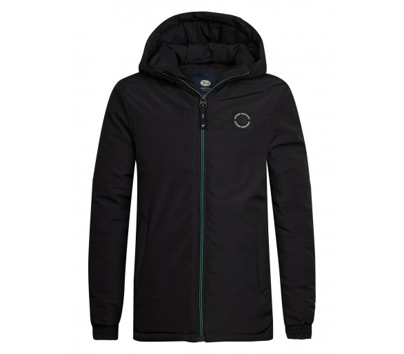 PETROL : Veste matelassée Deep Black