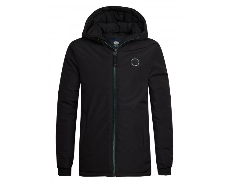 PETROL : Veste matelassée Deep Black