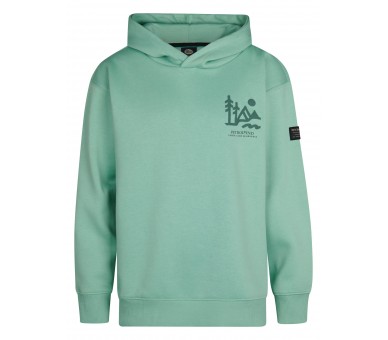 PETROL: Cool hoodie in Pale Aqua