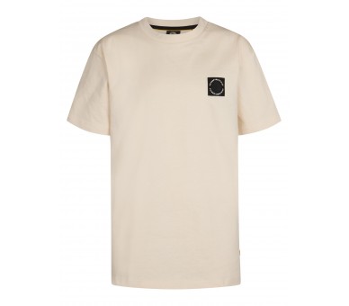 PETROL : Trendy t-shirt km in Raw Sand