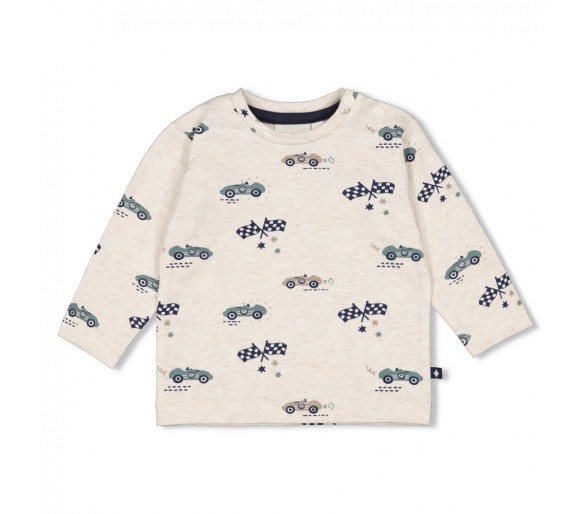 FEETJE : T-shirt à T-shirt à manches longues AOP -
