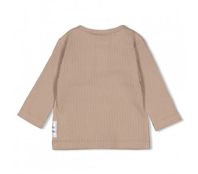 FEETJE : T-shirt lange mouw geribbeld - Let's Go!