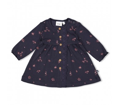 FEETJE : Dress rib AOP - Swanlake
