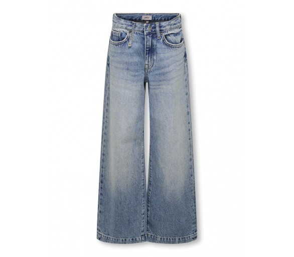 KIDS ONLY : Wide-leg jeans