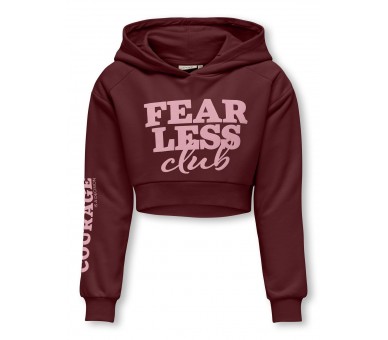 KIDS ONLY : Cropped hoodie