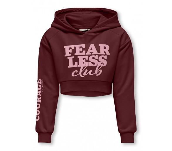 KIDS ONLY : Cropped hoodie