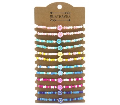 Bracelet Set Flowers