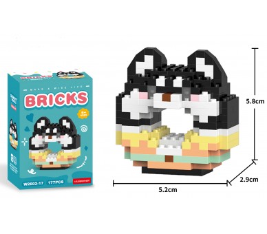 Mini Building Block Set Dog