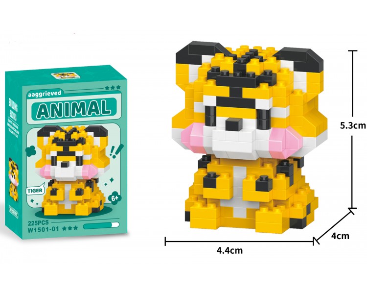 Mini building block lycky flower