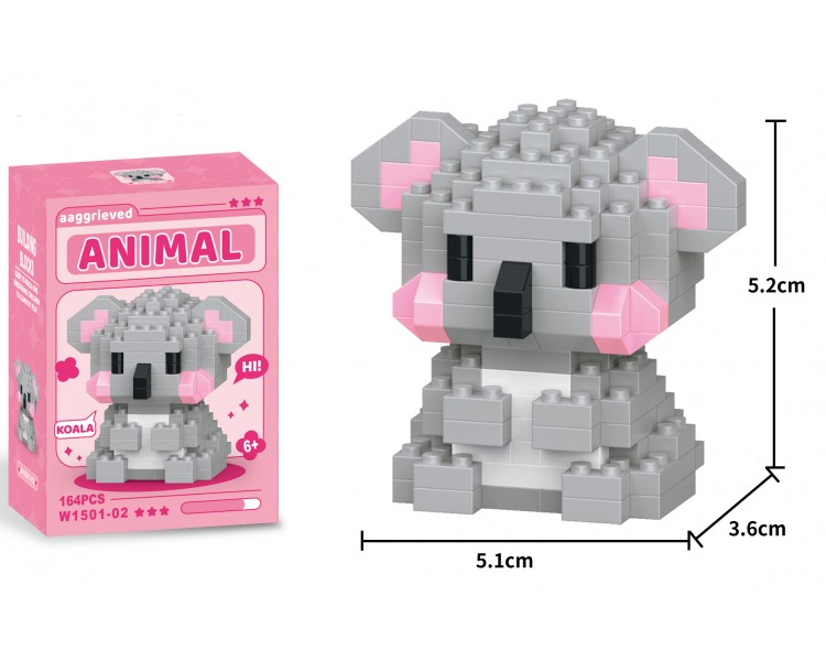 Mini building block lycky flower