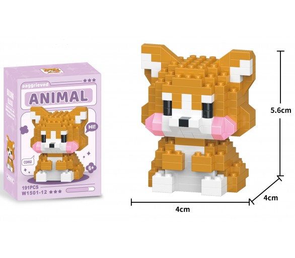 Mini building block lycky flower