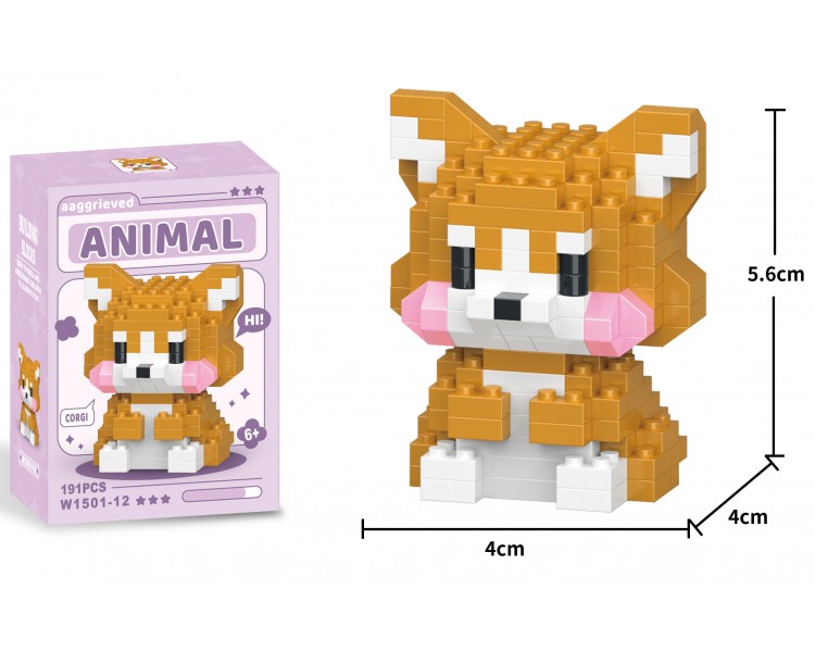 Mini building block lycky flower
