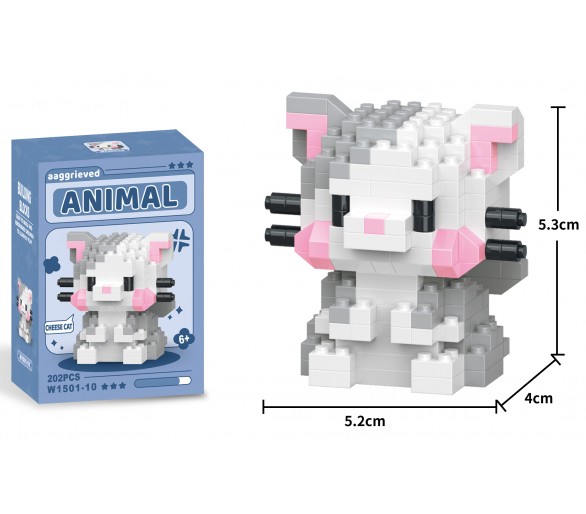 Mini building block lycky flower