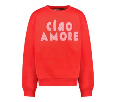 CARS : Sweater round neck text print