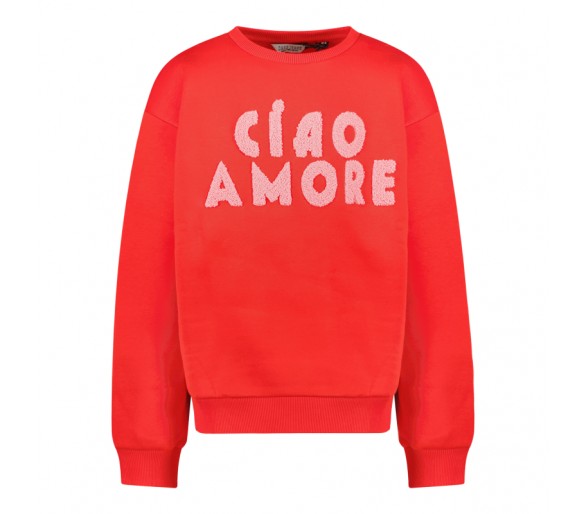 CARS : Sweater round neck text print
