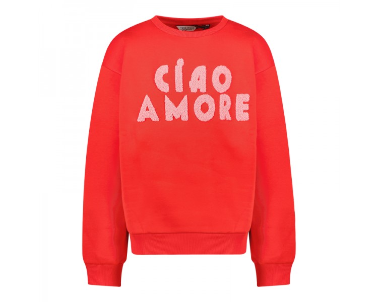 CARS : Sweater round neck text print