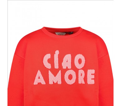 CARS : Sweater round neck text print