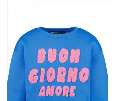 CARS : Sweater round neck text print