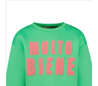 CARS : Sweater round neck text print