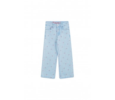 SOMEONE : Denim long pants
