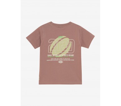 DAILY SEVEN : T-shirt achterkantprint